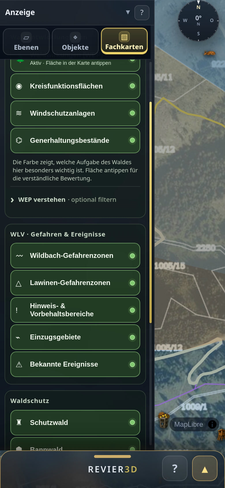 🇦🇹 Switch on official thematic maps: available by region, with source and date