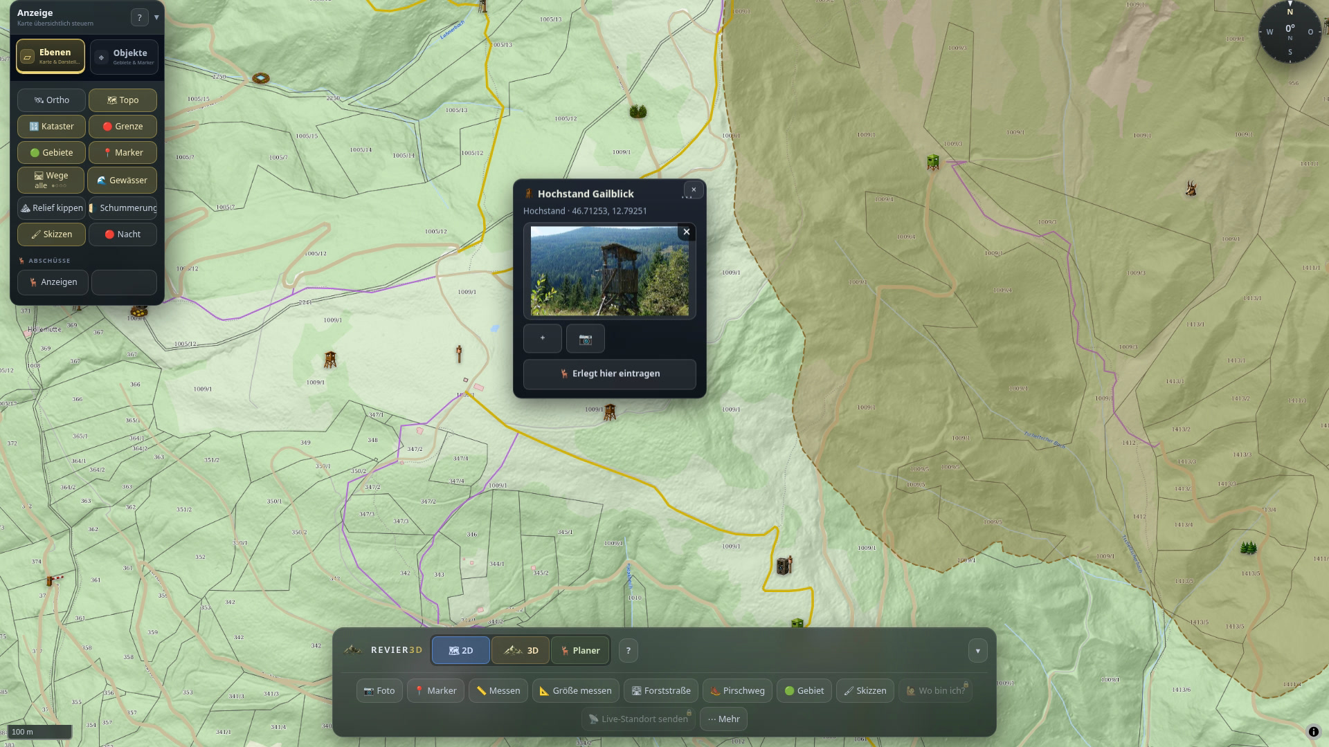 Place and edit markers directly