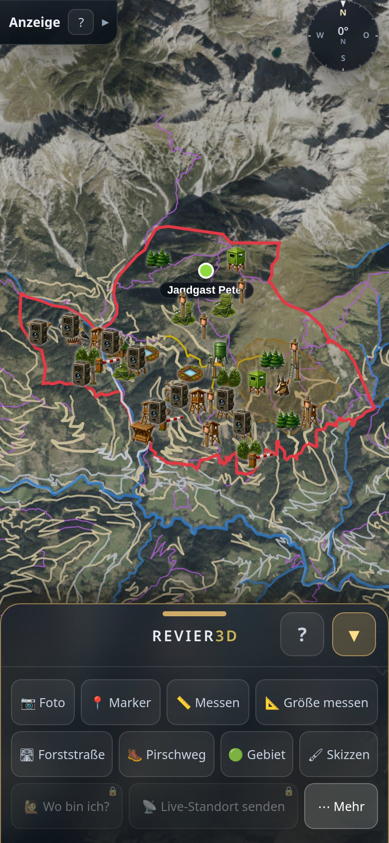 The current working map at a glance